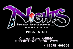 Play <b>NiGHTS into Dreams - Score Attack</b> Online